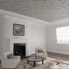 Ekena Millwork 66 56W x 66 56H x 38T Large Laird Decorative Fretwork Wood Ceiling Panels, Birch CELW67X67X0375LRDBI